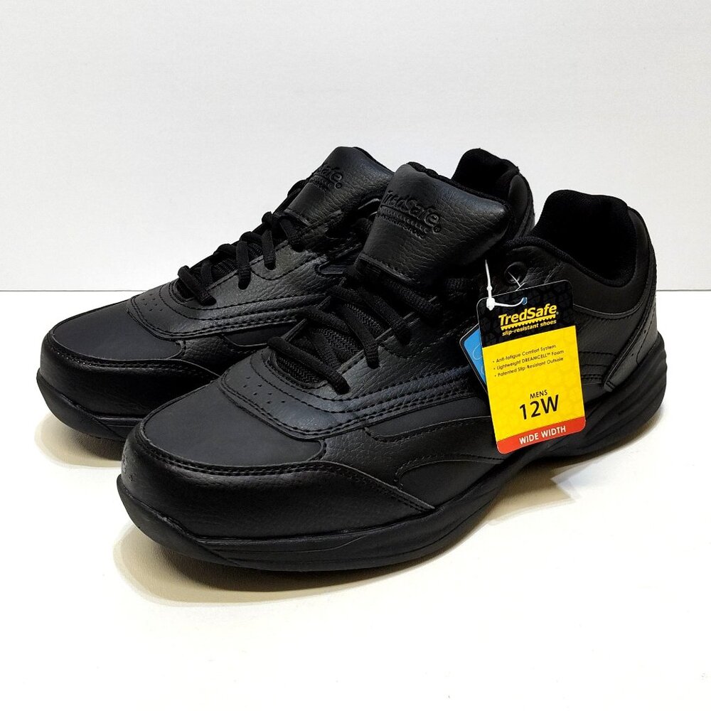 Tredsafe Dustin Dreamcell Anti-Fatigue Slip-Resistant Shoes Mens 12W Comfort NWT